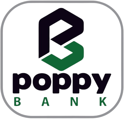 Poppy Bank -logo vazado